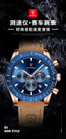 Reloj de cuarzo luminoso resistente al agua para hombre, multifuncional y nuevo. - details 0
