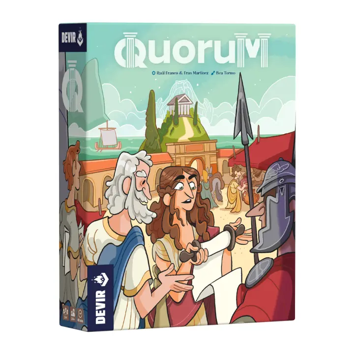 Quorum (Devir) - Juego de Mesa de Estrategia e Influencia en el Imperio Romano - 1