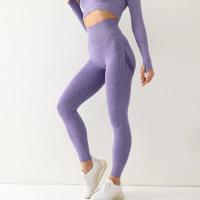 Leggings Deportivos Sin Costuras Para Mujer Cintura Alta Elástica Sólida Yoga Gimnasio Entrenamiento Pantalones De Correr Accesorios De Gimnasio - details 15