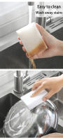 Esponja Mágica Melamina 100x70x30mm Blanco Limpieza Para Cocina Baño Oficina Herramientas De Limpieza Eco-amigable - details 2