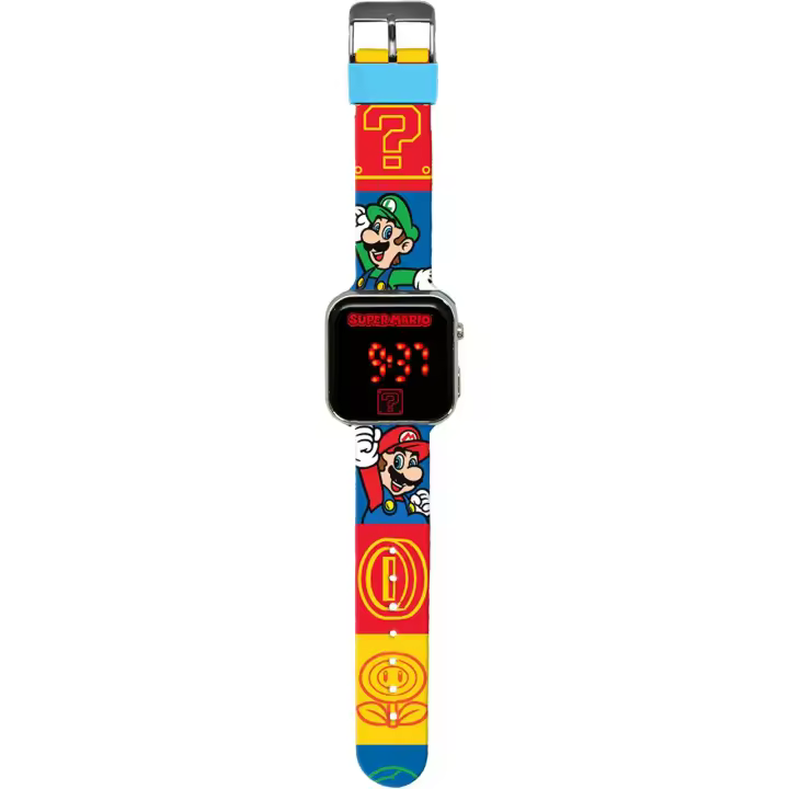 Reloj Led Super Mario GSM4236 SUPER MARIO KIDS LICENSING - 1