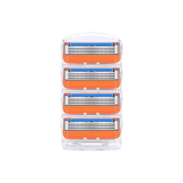 Cuchillas de afeitar de precisión de 5 capas para hombres (5 recambios) - 1