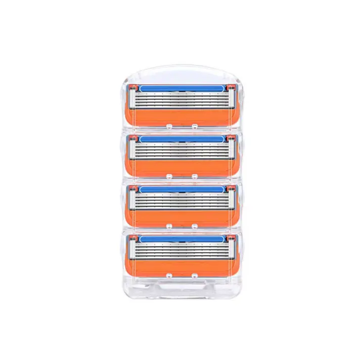 Cuchillas de afeitar de precisión de 5 capas para hombres (5 recambios) - 1