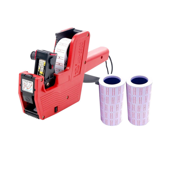 Etiquetadora De Precios Manuales Aibecy Con 10 Pcs De Papel Máquina De Crear Etiquetas Para Fechas Y Precios Para Oficina Y Tienda De Venta Al Por Menor