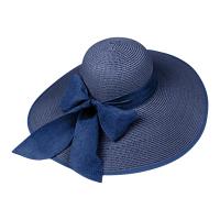 Sombrero De Paja Para Mujer Con Lazo Amplio Y Plegable Protección Solar De Playa Estilo Panama Casual Unisex Tamaño Adulto - details 3