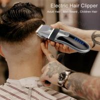 Professional electric hair clipper for men, adults and children, cordless hair clippers, hair clipper, hair cutting machine - details 3
