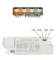 STARLED Empotrable LED 18W-24W LUCERNA - 38° - UGR11 - 2700K+CCT - details 2