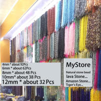 Talismán De Ojo De Tigre Amarillo Natural AAA 1 Strand Lote De Cuentas Redondas De Piedra Sueltas Para Fabricación De Joyas Pulsera DIY 4-12mm - details 3