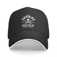 Gorro De Béisbol Goonies Estilo Skull Never Say Die Protección Solar Transpirable Para Hombres Y Mujeres Gorro De Sandwich Casual Ajustable Para Exterior - details 0