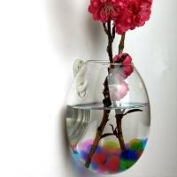Vaso De Flor De Vidrio Colgante Para Pared Terrario Acuario Contenedor De Flores Y Plantas Decoración Para El Hogar Y Jardín Estilo Moderno - details 7