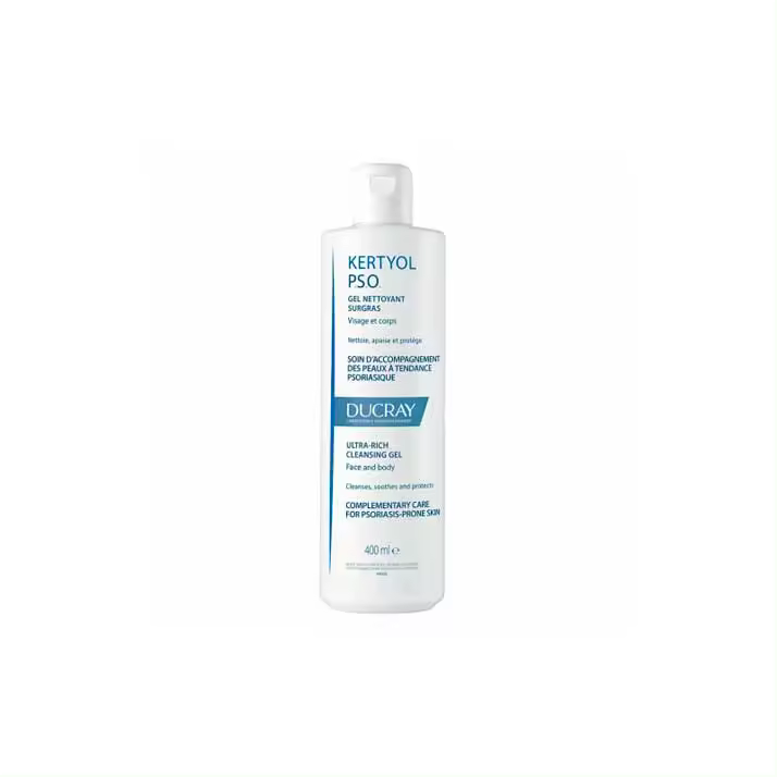 Ducray Kertyol Pso Gel Limpiador 400ml - Cuidado de Acompañamiento para la Piel - 1