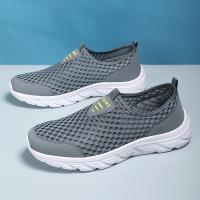 Zapatos Casuales Para Hombre Transpirables Tenis Ligeros De Vulcanización Malla Suave Talla Grande Antideslizantes Planos - details 10
