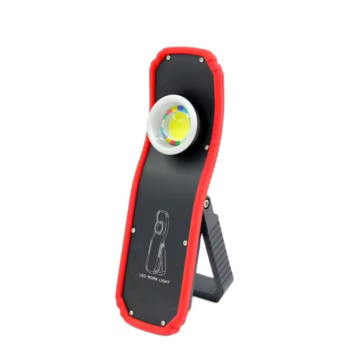 Linterna De Trabajo Portátil 60W COB Con Luz Magnética Y Cargador USB Para Acampar Y Reparación Iluminación Con Gancho Colgante - 1
