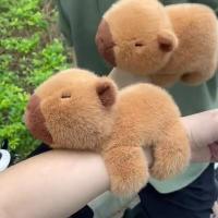 Juguete Capybara Popping Circle Slap Snap Wrap Pulsera De Muñeca Peluche Divertido Anillo De Mano Regalo De Navidad Para Niños - details 7