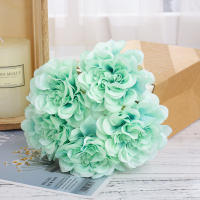 Bouquet De Flores Artificiales Peonía Para Boda Decoración De Hogar Y Fiesta En Tela Sintética Estilo Elegante Para Supermercado Y Sala De Estar - details 5