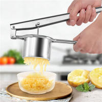 LMETJMA Rallador De Papas De Acero Inoxidable Con 3 Discos Interchangeables Y Squeezer De Limón Manual Herramienta Para Frutas Y Verduras KC0442 - details 2