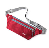 MEJORADA Riñonera ligera plana para deporte running,con tres cremalleras.impermeable para aire libre.Medida 32*19*10cm - details 4