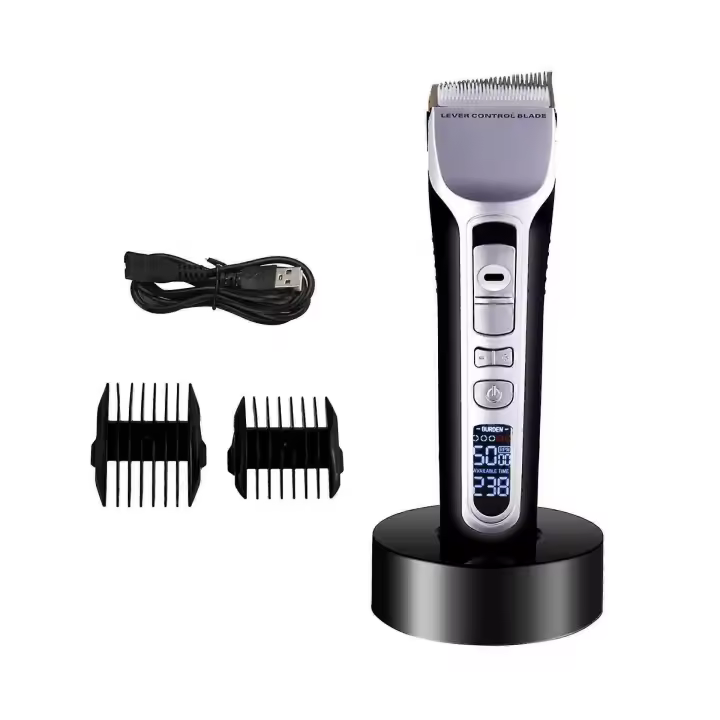 Electric Hair Clipper Household Men's Modeling Electrical Reasoning Hair Hair Salon Special Hair Clippers Electric Hair Clippers Inclined Head-YuJia - 1