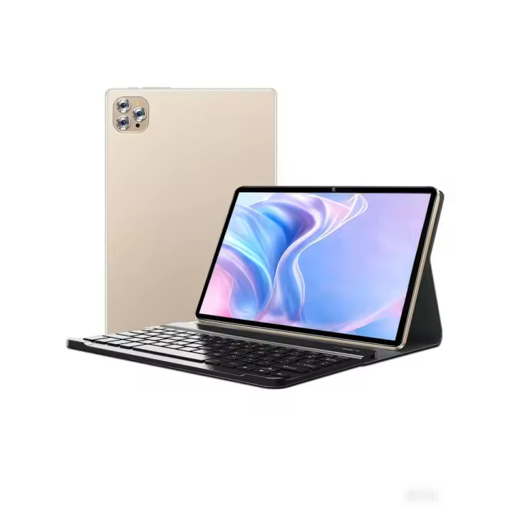 Tablet de 10,1 pulgadas, 12,0 Android, 4 GB de RAM y 64 GB de memoria ROM, procesador de Cuatro núcleos, Pantalla táctil HD de 1920x1080 píxeles, GPS, WiFi, cámaras Duales, bluetooth 5,0, Batería de 7000 mAh. - 1