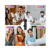 Micrófono  inalámbrico K9, Plug&Play, Compatible iPhone y Tipo-C, 20m, con reducción de ruido - details 6