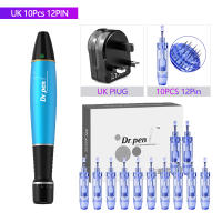 Authentic Dr Pen Ultima A1 Auto Micro Skin Pen Sistema Derma Con 12Pins Cartridges Kit De Herramientas Para Cuidado De La Piel - details 8
