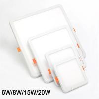Luz De Techo LED Panel Ultrafina Ajustable 50mm-200mm Corte De Agujero Luz De Panel Interior AC85-265V Fuente De Luz LED Material Aluminio - details 1