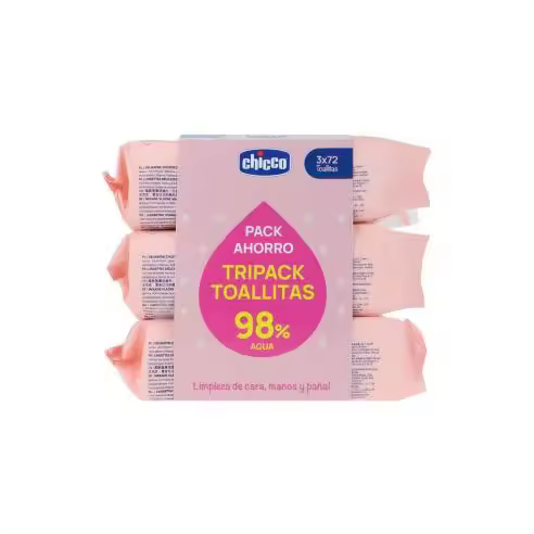 CHICCO TRIPLO TOALLITAS 72 UD. - 1