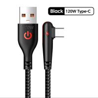 Cable de carga rapida tipo C 120w USB cargador para Xiaomi Redmi Huawei Samsung Cable De Datos USB C 2M - details 2