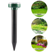 Repelente De Rata Solar Y Ultrasonido 1/2/4PCS Repelente De Serpientes Y Insectos Alta Potencia Vibración IP64 Carga Con El Sol Para Jardín - details 3