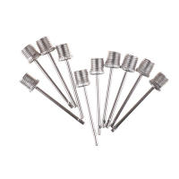 10pcs Agujas De Inflado De Alta Calidad Para Baloncesto Fútbol Y Balonmano Piezas De Repuesto Para Bomba De Aire - details 2
