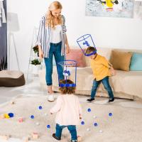 Juego De Básquetbol Para Cabeza 2 Pack Con Aros Ajustables Y 20 Balones Regalo Divertido Para Cumpleaños Para Niños Y Adultos - details 6