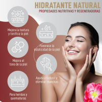 Oklos - Pack Hidratación Facial y 100% Natural - 2 Sérum Vitamina C y 2 Sérum Aceite Puro de Rosa Mosqueta - details 2