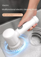 Cepillo De Limpieza Eléctrico Multifuncional Para Cocina Y Baño - Escobilla De Potencia Sin Cable Para Platos Ollas Y Sartenes - details 9