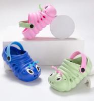 Zapatillas De Jardín Para Niños 2024 Dibujos Animados Caterpillar Playa Sandalias Verano Calzado Infantil De Alta Calidad Flip Flops Unisex Talla Ajustable Para Edad 3-6 Años - details 0