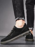 Zapatos De Cuero Para Hombre Casual Impermeables Vulcanizados Cómodos Talla Grande 39-44 Zapatos De Primavera Ajuste True to Size - details 11