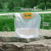 Bolsa De Agua Plegable 5L Portátil Para Deportes Y Camping Con Manija Botella De Almacenamiento Para Viajes Al Aire Libre - details 0