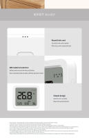 Termómetro Inteligente Bluetooth XIAOMI Mijia Con Pantalla LCD Grande Y Higrómetro Digital Para Mijia APP Medidor De Temperatura Y Humedad - details 6