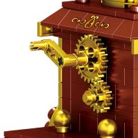 Bloques De Construcción Retro Teléfono 410PCS Juguete Creativo Para Decoración De Escritorio Regalo Para Niños DIY - details 2