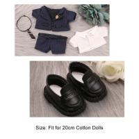 Ropa De Muñeca De Algodón De 20cm Accesorios De Zapatos Y Vestimenta Para Muñecas De Idol Fashion Traje De Camisa Y Pantalones Para Niñas Y Niños De 14 Años O Más - details 1