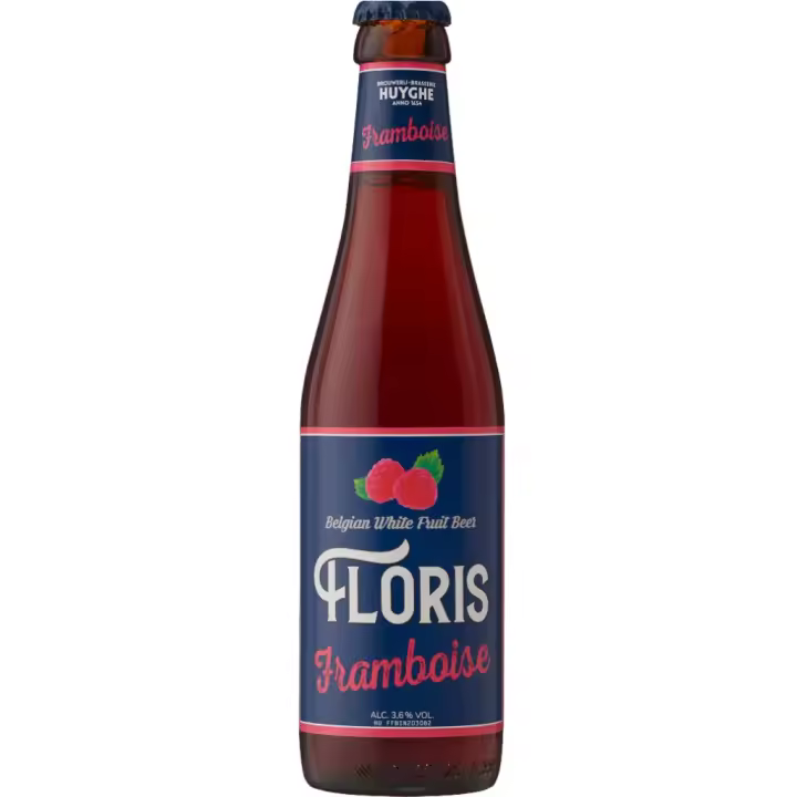 6 uds x Floris Frambuesa 33Cl cerveza Belga con trigo y frambuesas - 1