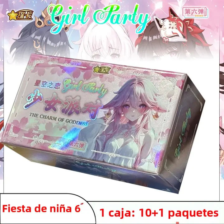 Nueva Colección De Tarjetas De Juego Para Fiesta De Novia 6 Cartas Encantadoras De La Deidad Con Bikini CCG Booster Box Regalo De Juguetes Y Pasatiempos Para Adultos - 1