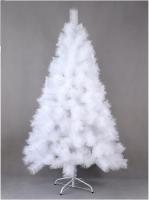 Árbol de Navidad Artificial Verde o Blanco, Alturas de 60 cm, 90 cm, 120 cm, 150 cm, 180 cm, 210 cm y 240 cm, Ramas Abatibles y Desmontables, Soporte Metálico Plegable, Fácil Montaje y Resistente al Fuego, Ideal para Decoración Navideña - details 6