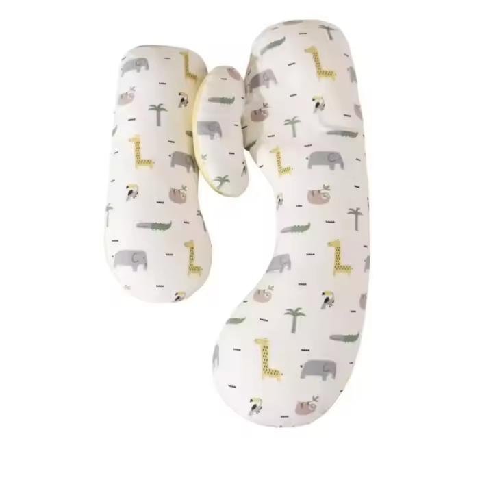 almohada de embarazo de 130x70cm, almohada de cintura para dormir para mujeres embarazadas, almohada de lactancia, cojín de lactancia para mujeres - 1