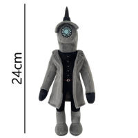 Muñeco De Peluche Skibidi Toilet 28cm Juguete De Anime Terror Aventura Animal De Peluche Suave Para Niños Regalos De Navidad Y Cumpleaños - details 28
