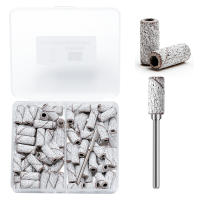 80pcs Mini Cabezas De Pulido De Arena 3mm Para Uñas Accesorios Para Máquina De Manicura Eléctrica Herramientas De Perfuración De Uñas - details 7