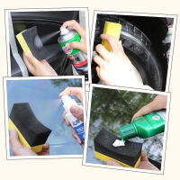 Set De 10 Pincel De Esponja Automática Para Limpieza De Ruedas Y Neumáticos De Coche Fregado Y Secado Con Absorción De Agua Herramientas De Cera Y Pulido - details 2