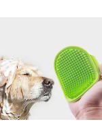 Cepillo De Baño Para Perros Y Gatos De Goma Suave Con Guante Adecuado Para Peluquería Y Masaje De Mascotas Suministros De Baño - details 3