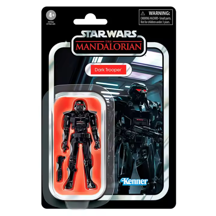 Figura Dark Trooper The Mandalorian Star Wars 9,5cmFigura  Coleccionable - Idea de Regalo- Mercancia Oficial - Juguetes para Niños y Adultos - Movies Fans - Muñeco para Coleccionistas y Exposición - 1