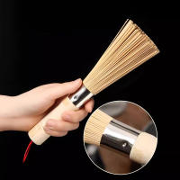 Cepillo De Limpieza Para Wok Y Cocina Con Mango Largo Hecho De Bambú Natural Herramienta De Cocina Para Hogar Y Restaurante - details 0