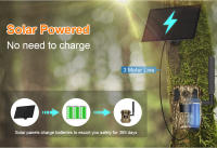Cámara de caza solar - Batería de 7800 mAh Cámara de rastreo 2K 14MP Gran angular de 120° con visión nocturna de 940 nm y SIM/APP 4G - details 3